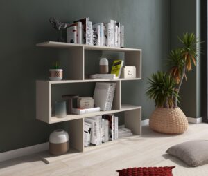 ESTANTERIA ASIMETRIC BAJA MOD. AURA 2025