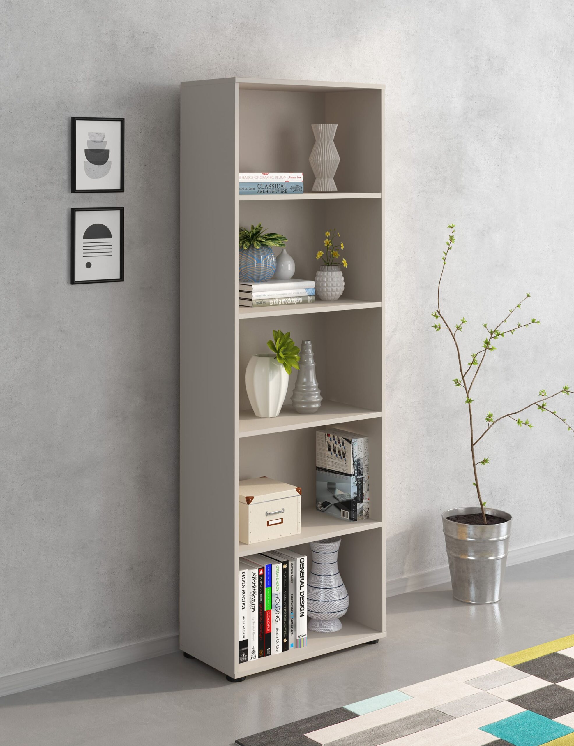 ESTANTERIA 182 CM. MOD. AURA 2025 - Imagen 2