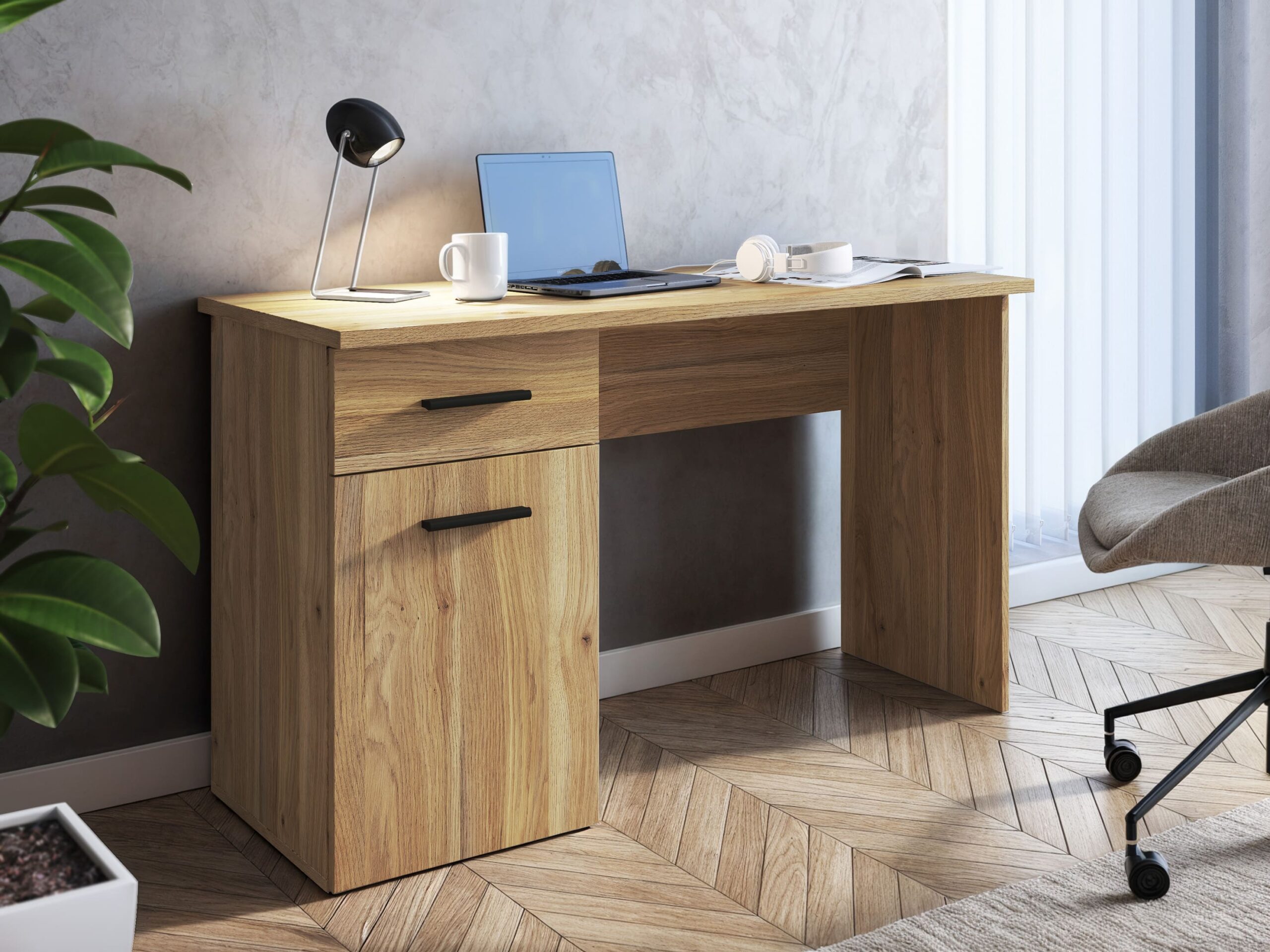 MESA ESTUDIO 1C-1PTA MOD. AURA 2025 - Imagen 2
