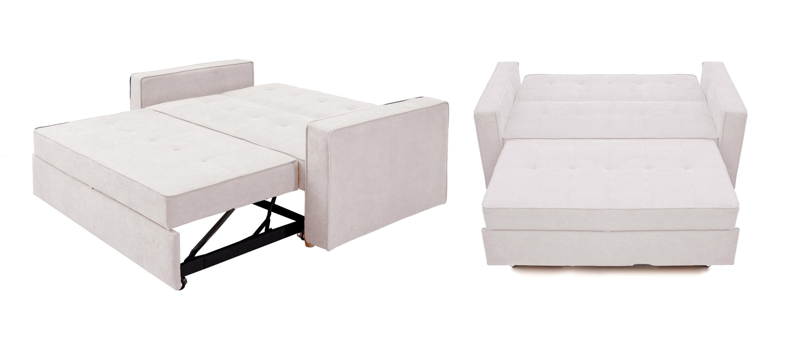 SOFA CAMA CON BRAZOS IZAN GRIS - Imagen 6