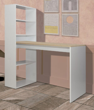 ESCRITORIO CON ESTANTERIA MOD.VILLENA