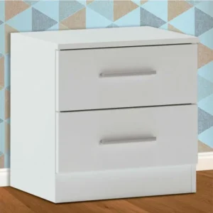 MESITA DE NOCHE MOD. AURA BLANCO