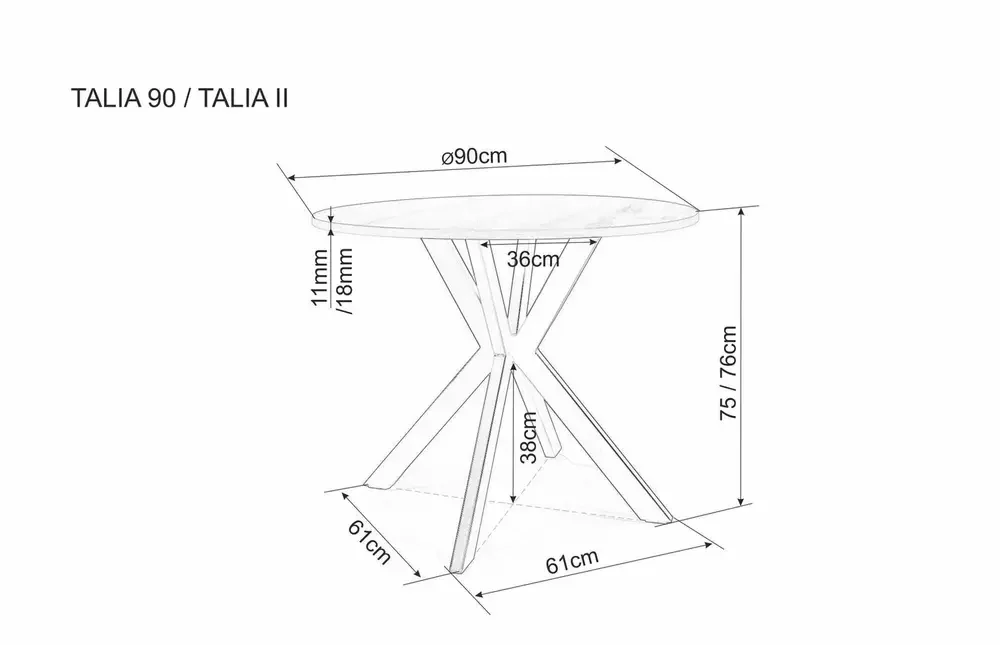 MESA TALIA II - Imagen 7