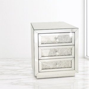 Mesa de noche Cristal