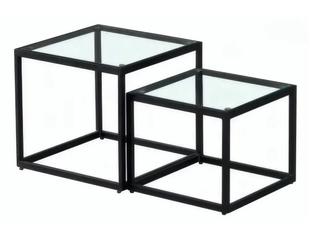 SET MESAS NIDO CRISTAL