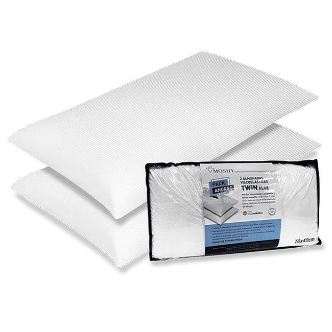 PACK TWIN - dos almohadas viscoelásticas