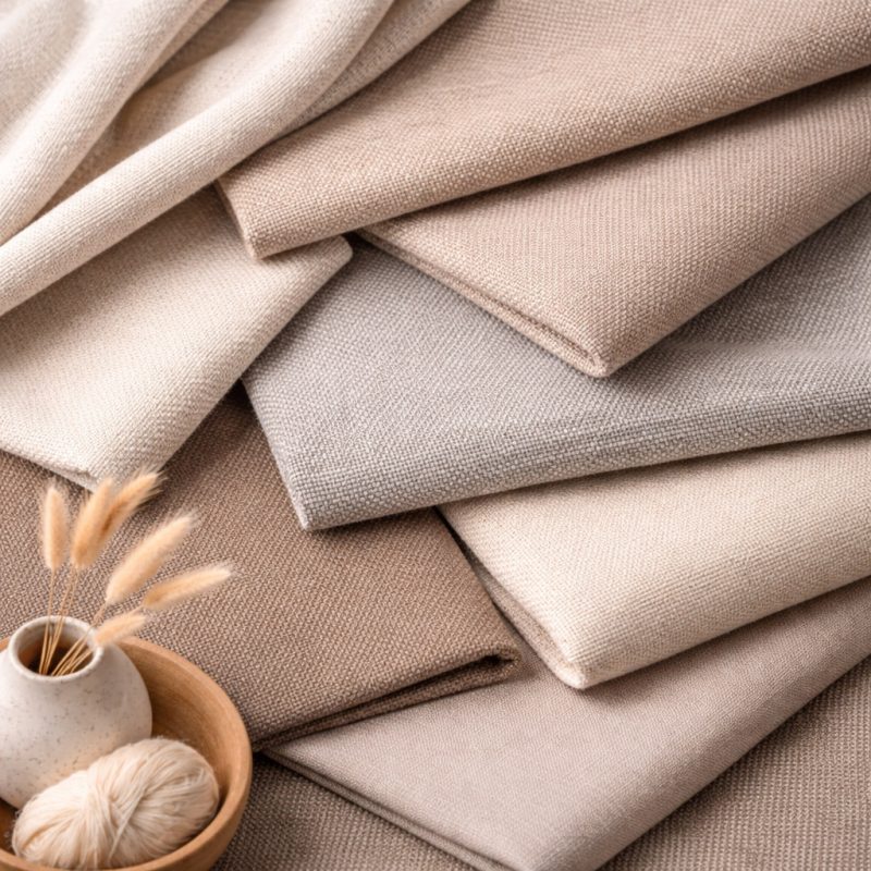 textura de tapizado para sofa en tono neutro