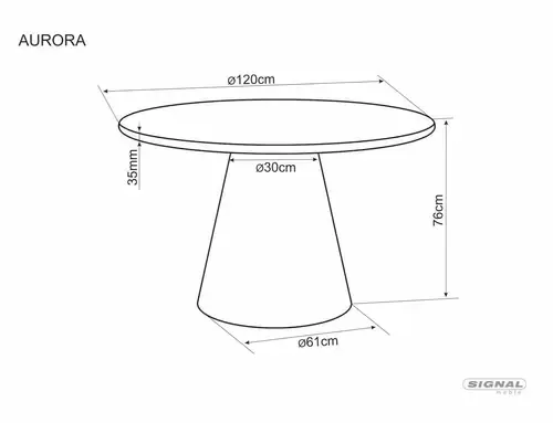 MESA DE COMEDOR AURORA - Imagen 10