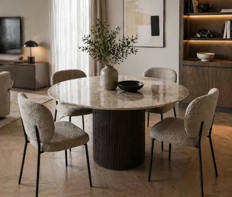 Mesa de comedor cerámica