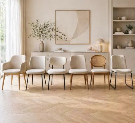 como elegir las sillas de comedor perfectas