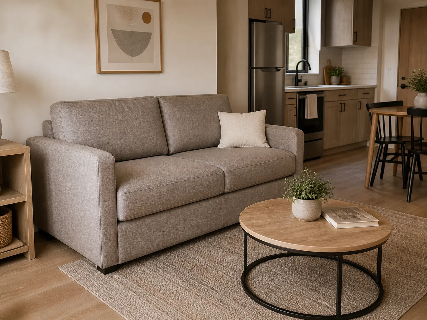 Cómo elegir un sofá para apartamento de alquiler resistente, cómodo y fácil de mantener