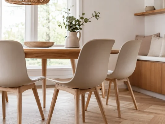Sillas de comedor fáciles de limpiar