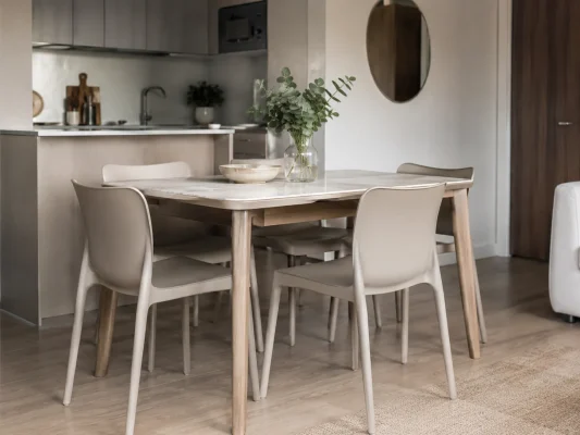 Sillas prácticas para comedor con mucho uso y mantenimiento sencillo