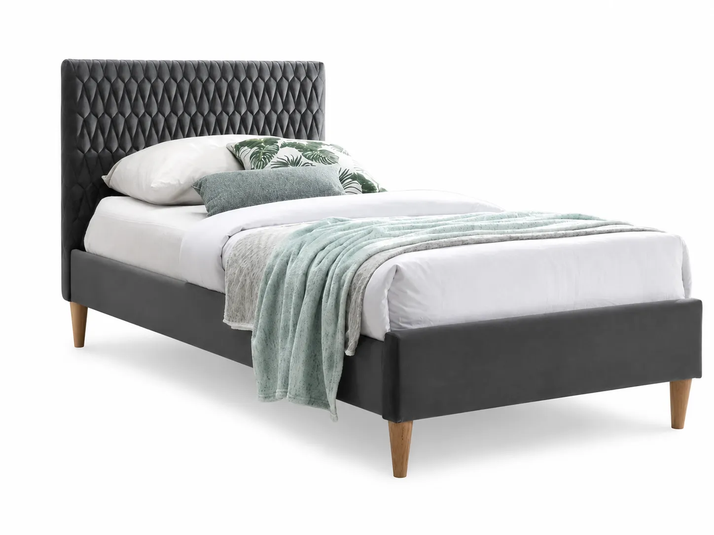 CAMA AZURRO VELVET - Imagen 2